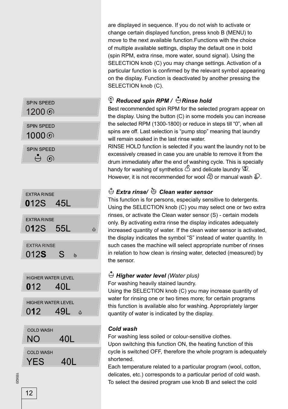 Smeg 155620 User Manual | Page 12 / 28