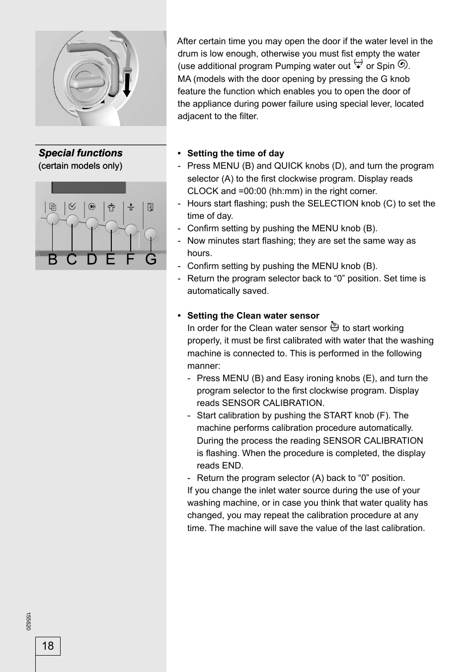 Smeg 155620 User Manual | Page 18 / 28