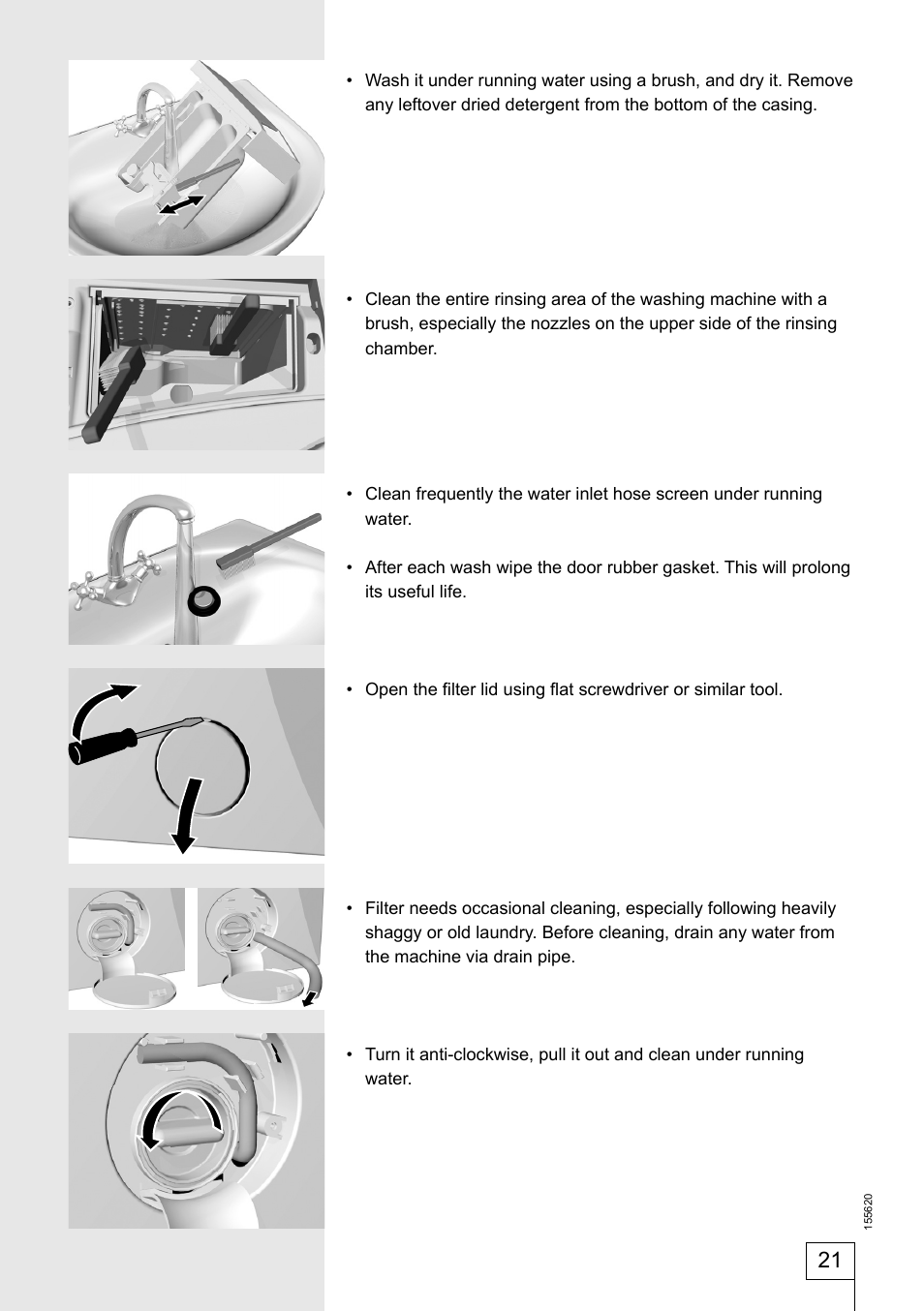 Smeg 155620 User Manual | Page 21 / 28