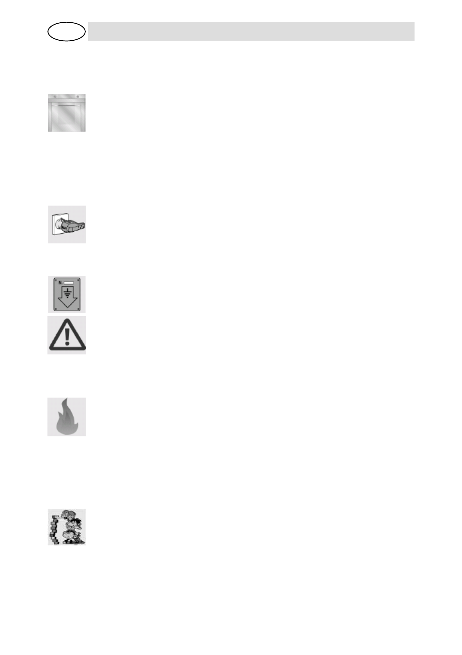 Safety precautions, 3safety precautions | Smeg SC45M User Manual | Page 5 / 30
