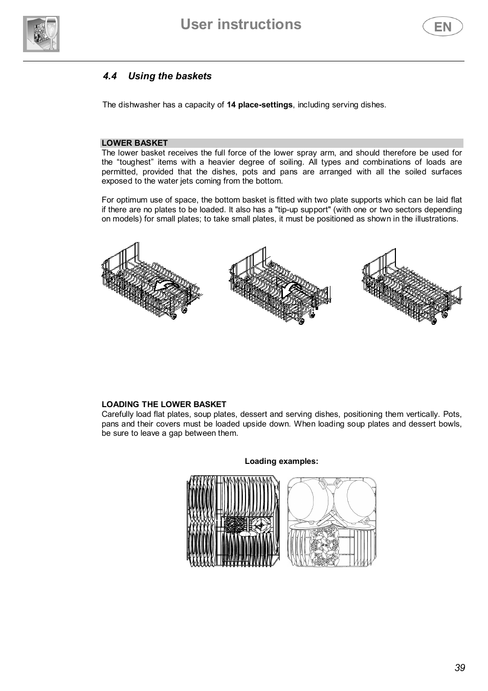 User instructions | Smeg ST143 User Manual | Page 16 / 24