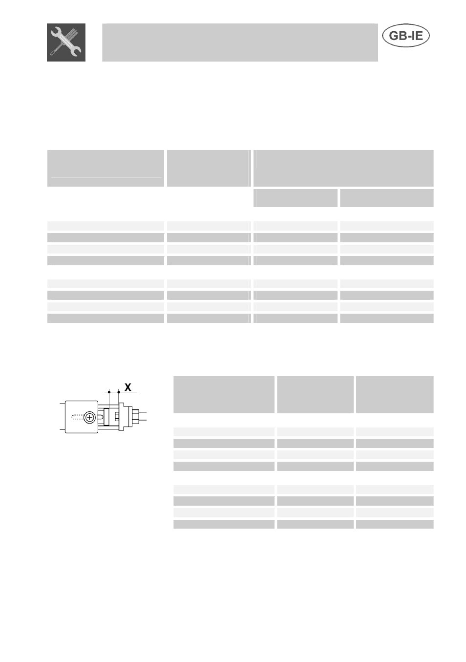 Instructions for the installer, 3 regulation for natural gas, 4 regulation of primary air | Referred to distance “ x ” in mm | Smeg AS28I96L User Manual | Page 10 / 14