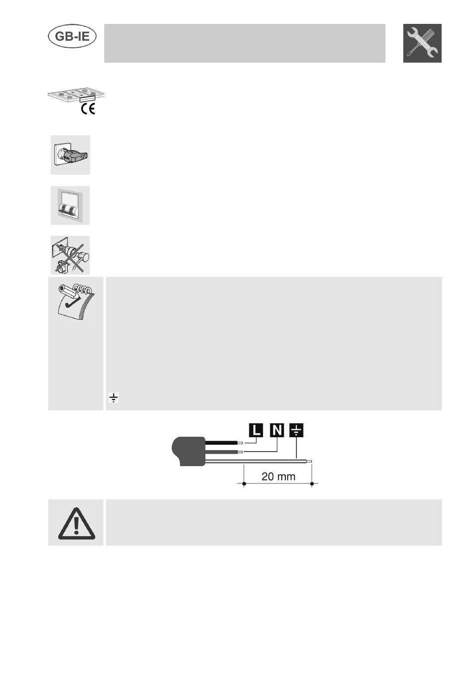 Instructions for the installer | Smeg AS28I96L User Manual | Page 5 / 14