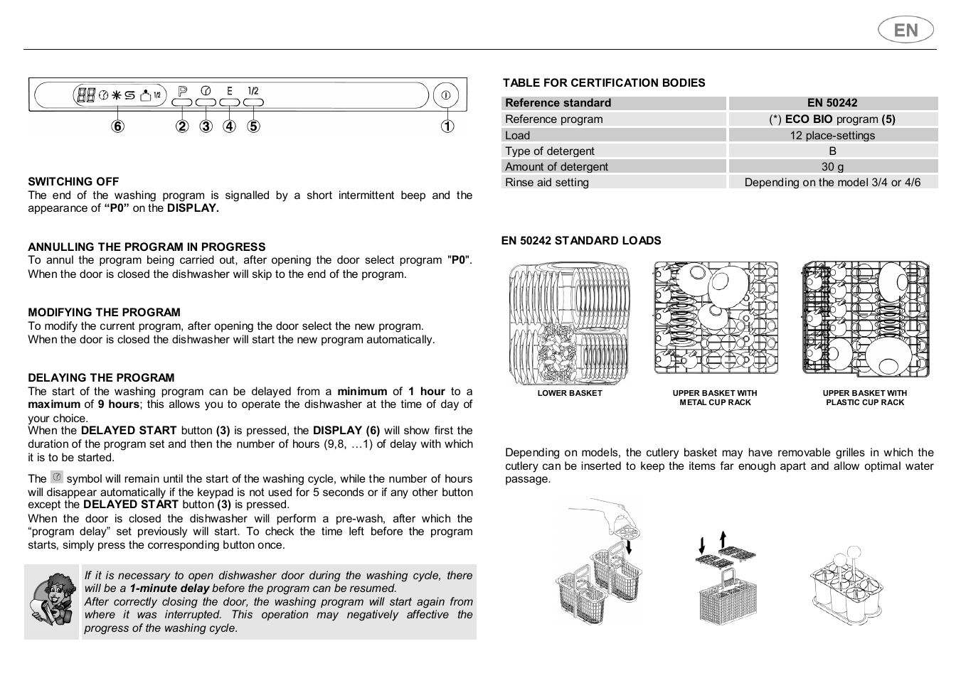 Smeg DW612ST User Manual | Page 8 / 27