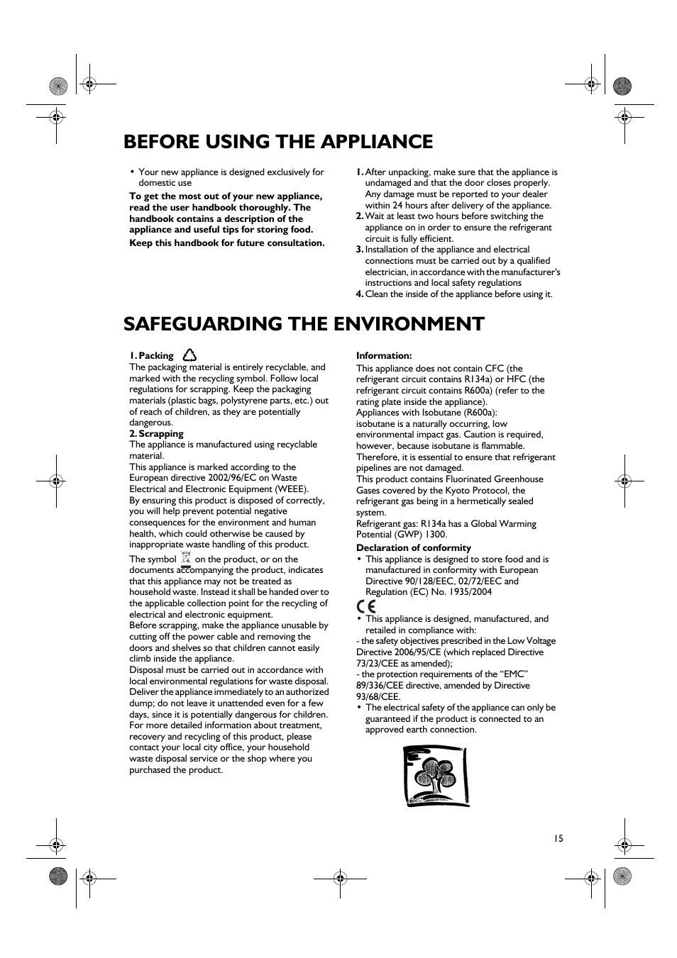 Smeg FR205A7 User Manual | Page 3 / 10