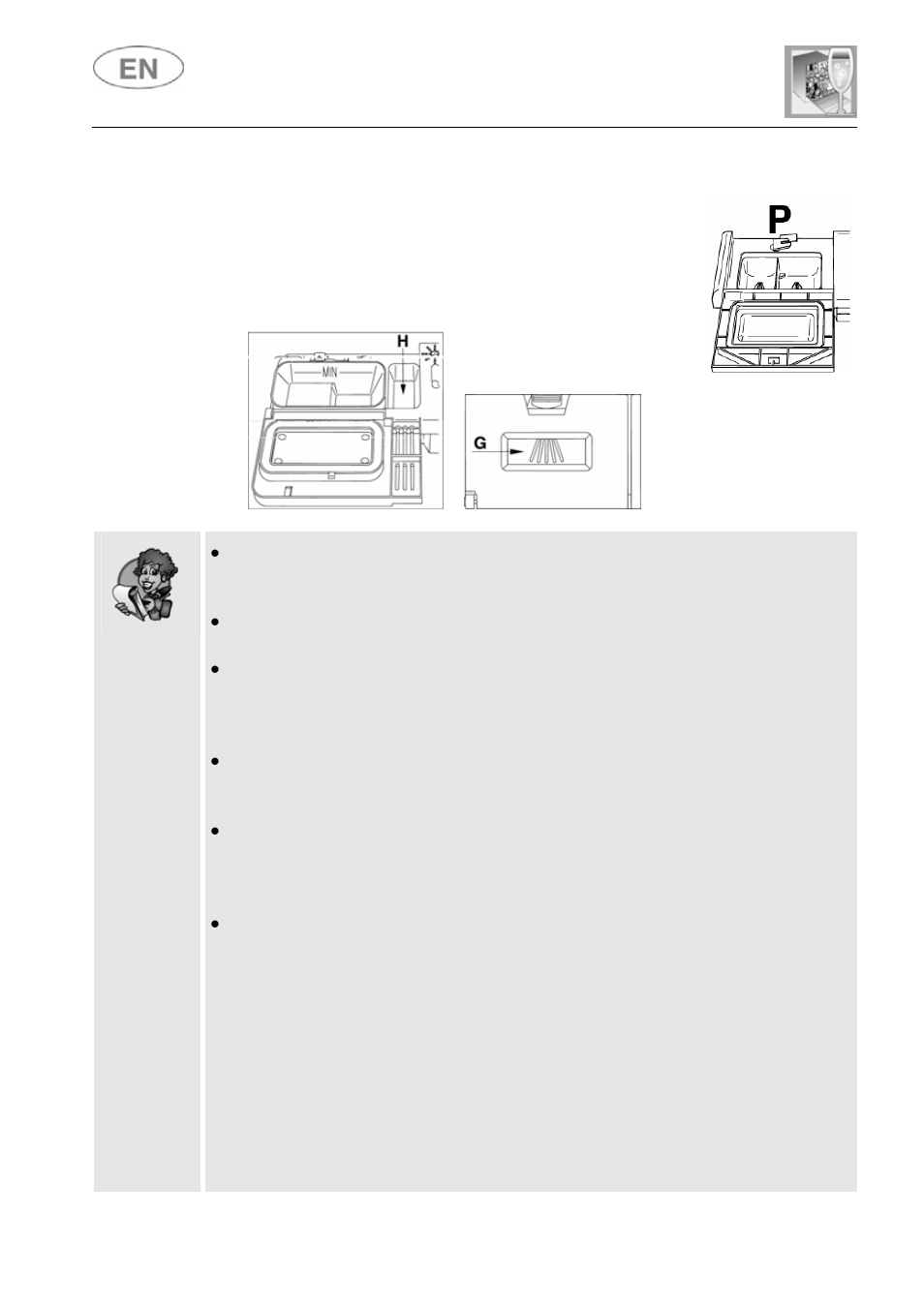 User instructions | Smeg DF41-7 User Manual | Page 19 / 31
