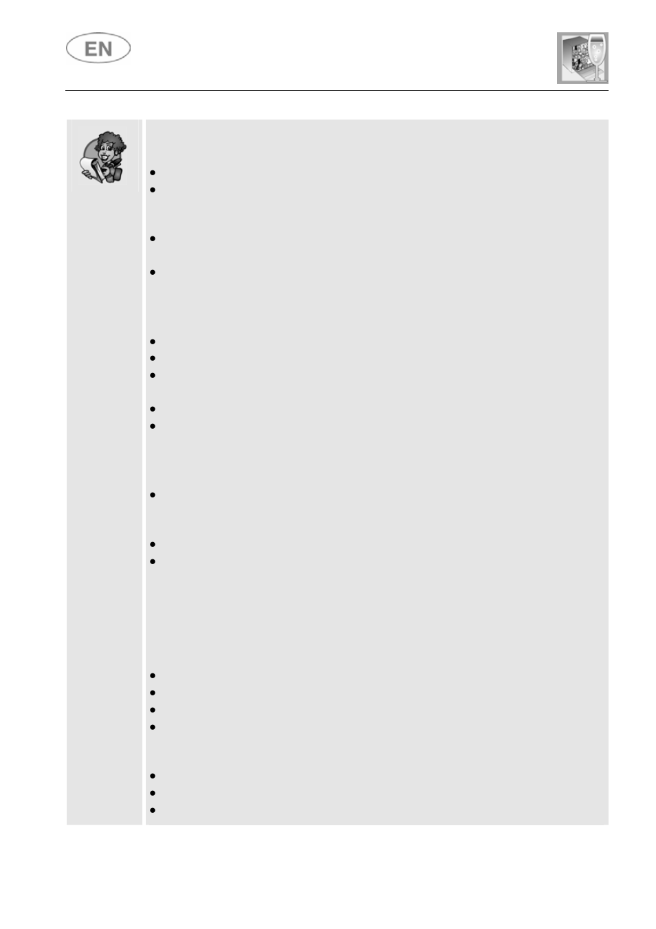User instructions | Smeg DF41-7 User Manual | Page 27 / 31