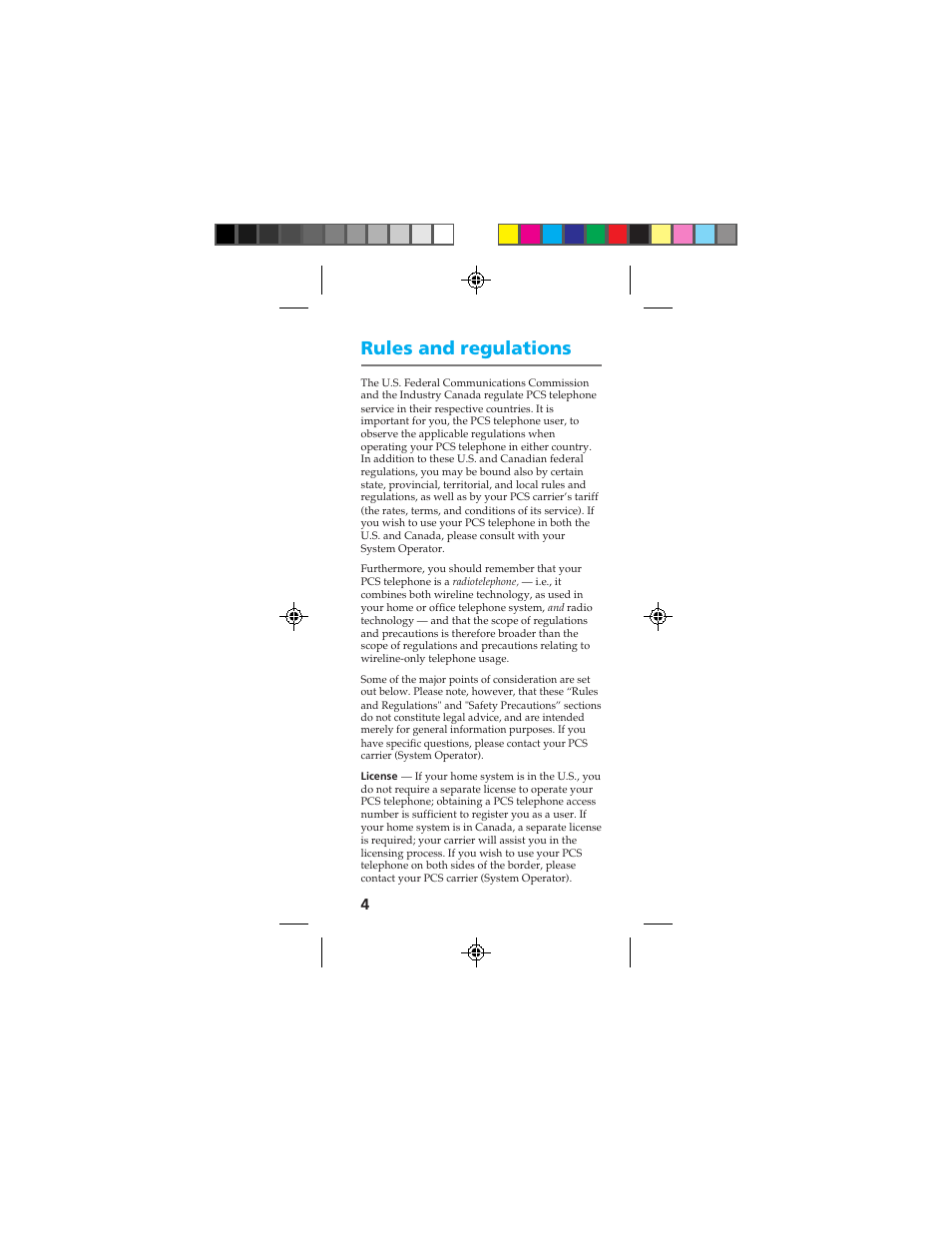 Rules and regulations | Sony CMD-Z100 User Manual | Page 4 / 100