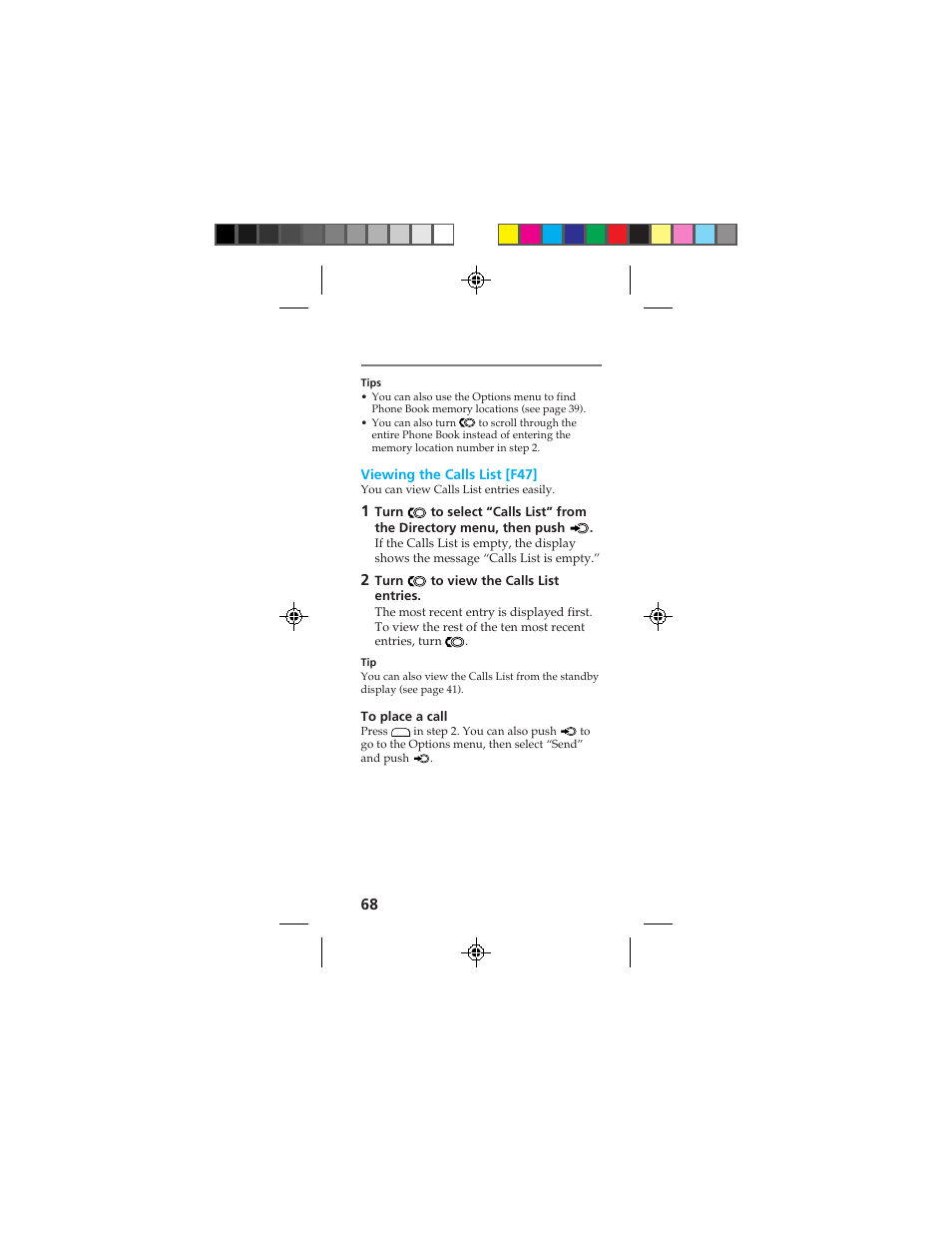 Sony CMD-Z100 User Manual | Page 68 / 100