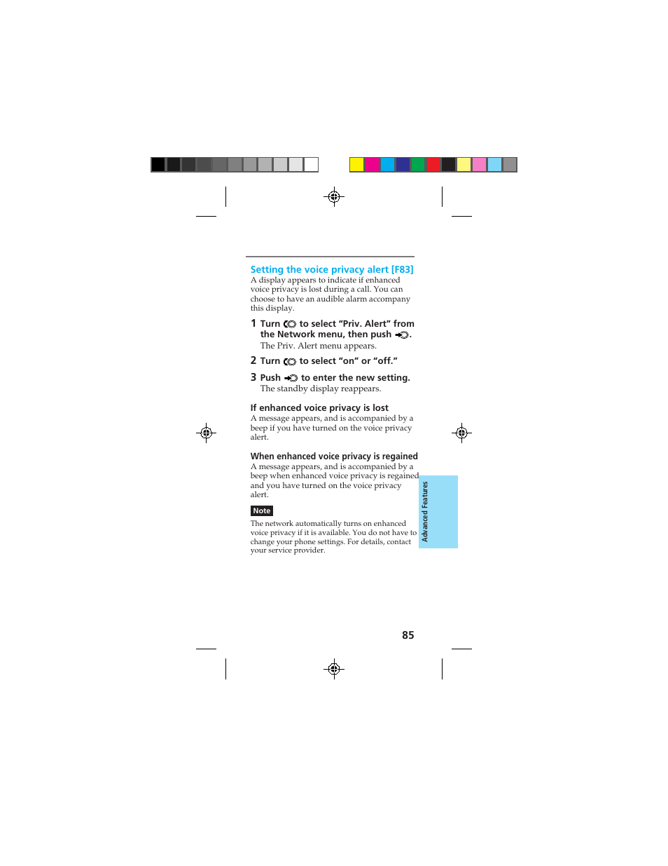 Sony CMD-Z100 User Manual | Page 85 / 100