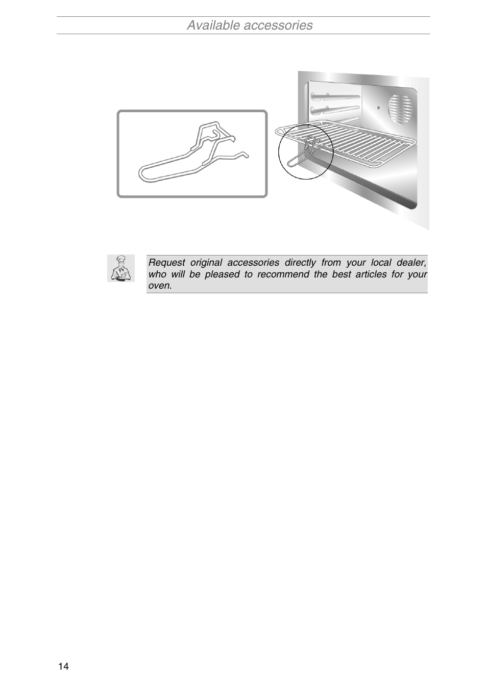 Available accessories | Smeg SA1010X-5 User Manual | Page 12 / 24