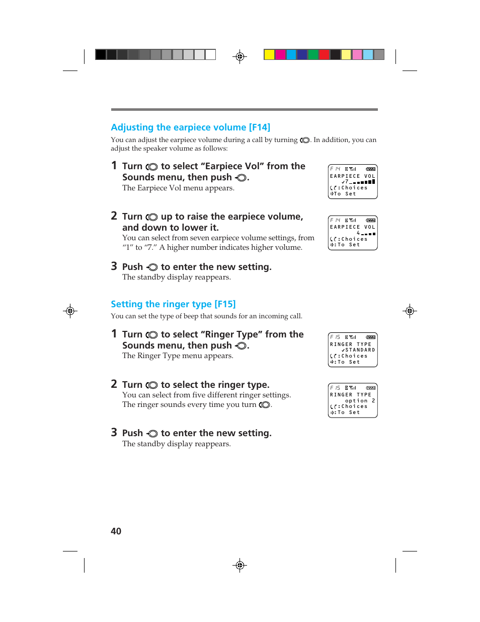 Sony CM-B1200 User Manual | Page 40 / 84