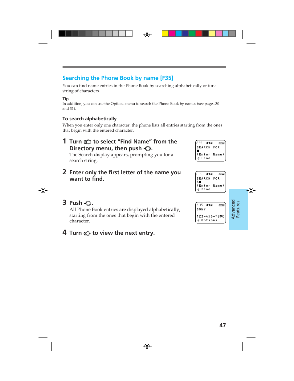 Sony CM-B1200 User Manual | Page 47 / 84