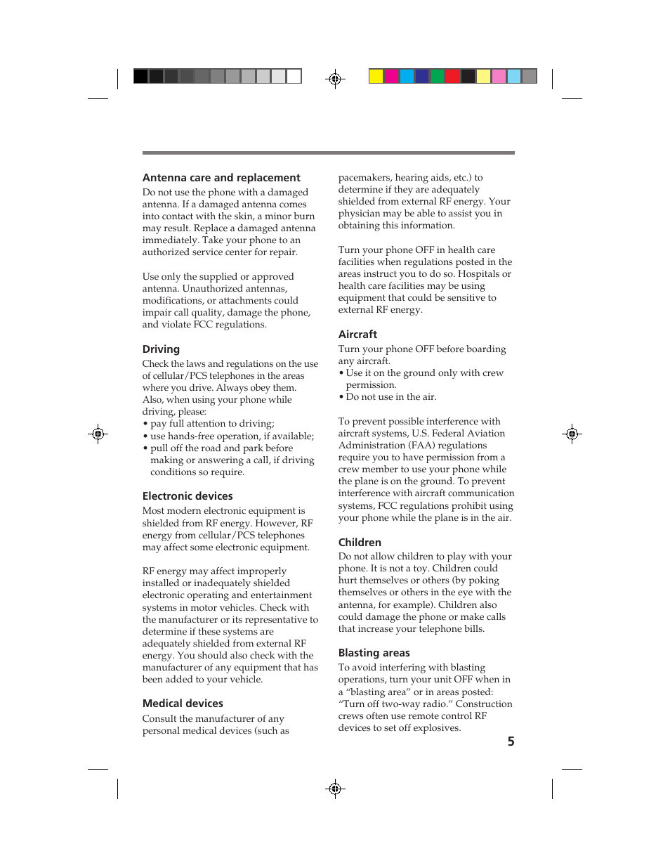 Sony CM-B1200 User Manual | Page 5 / 84