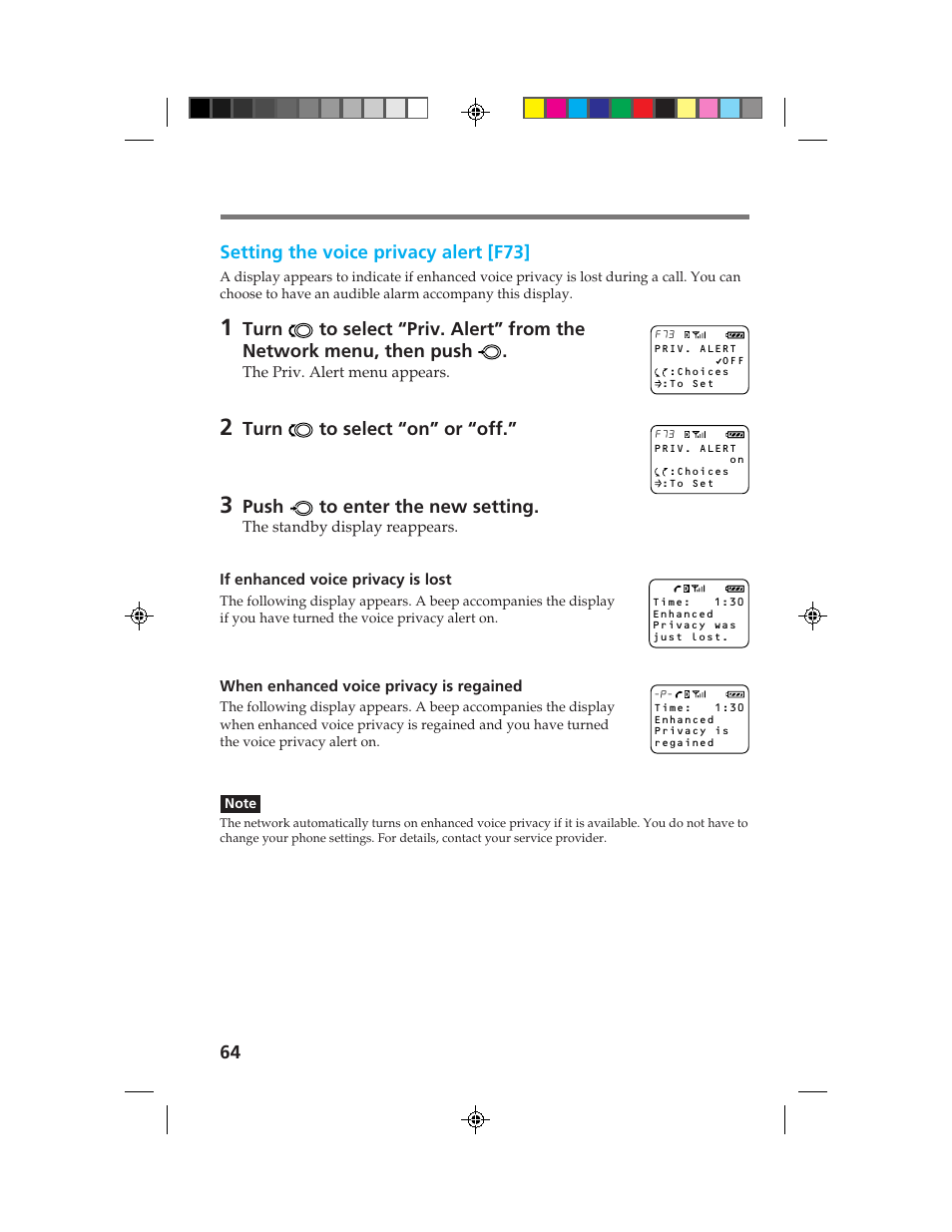 Sony CM-B1200 User Manual | Page 64 / 84