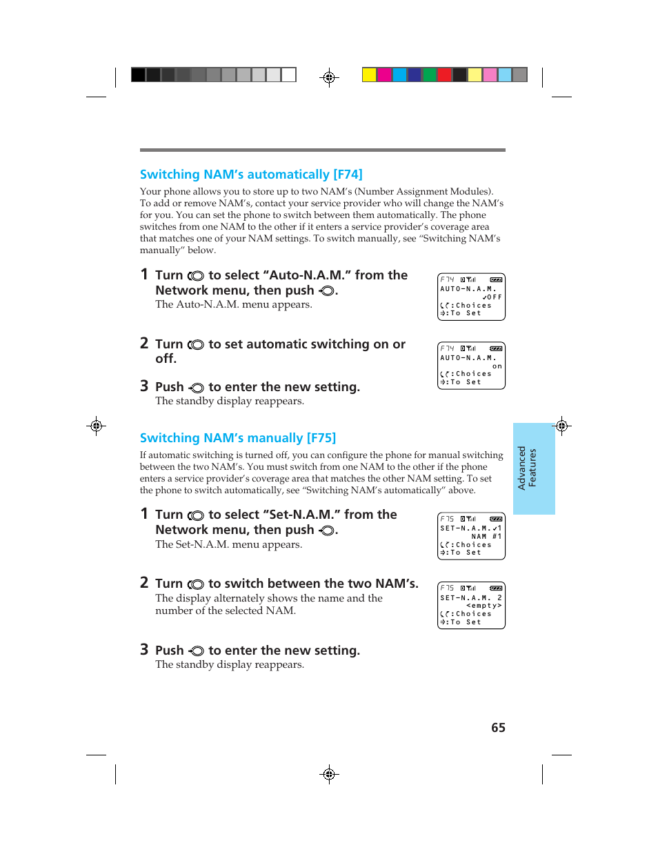 Sony CM-B1200 User Manual | Page 65 / 84