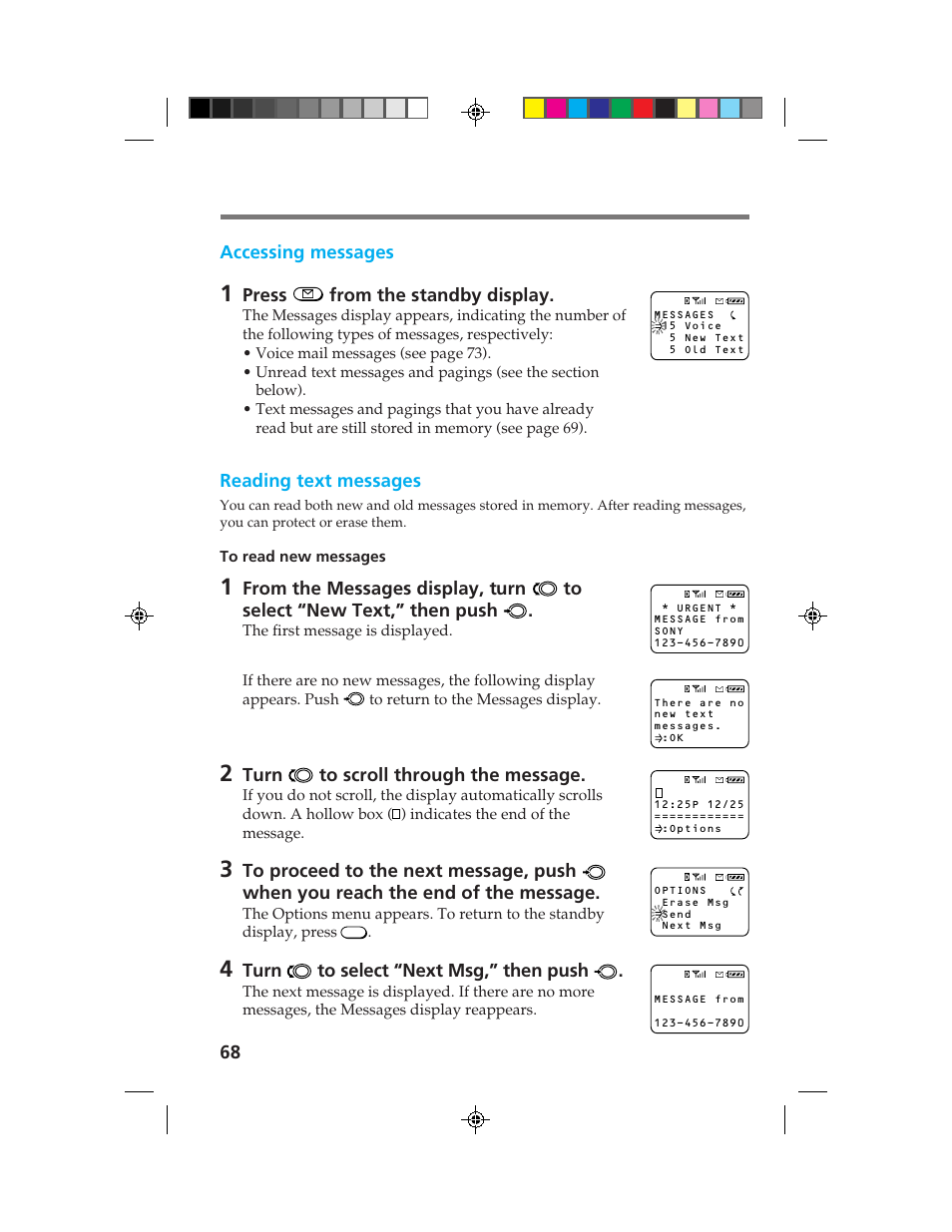 Sony CM-B1200 User Manual | Page 68 / 84