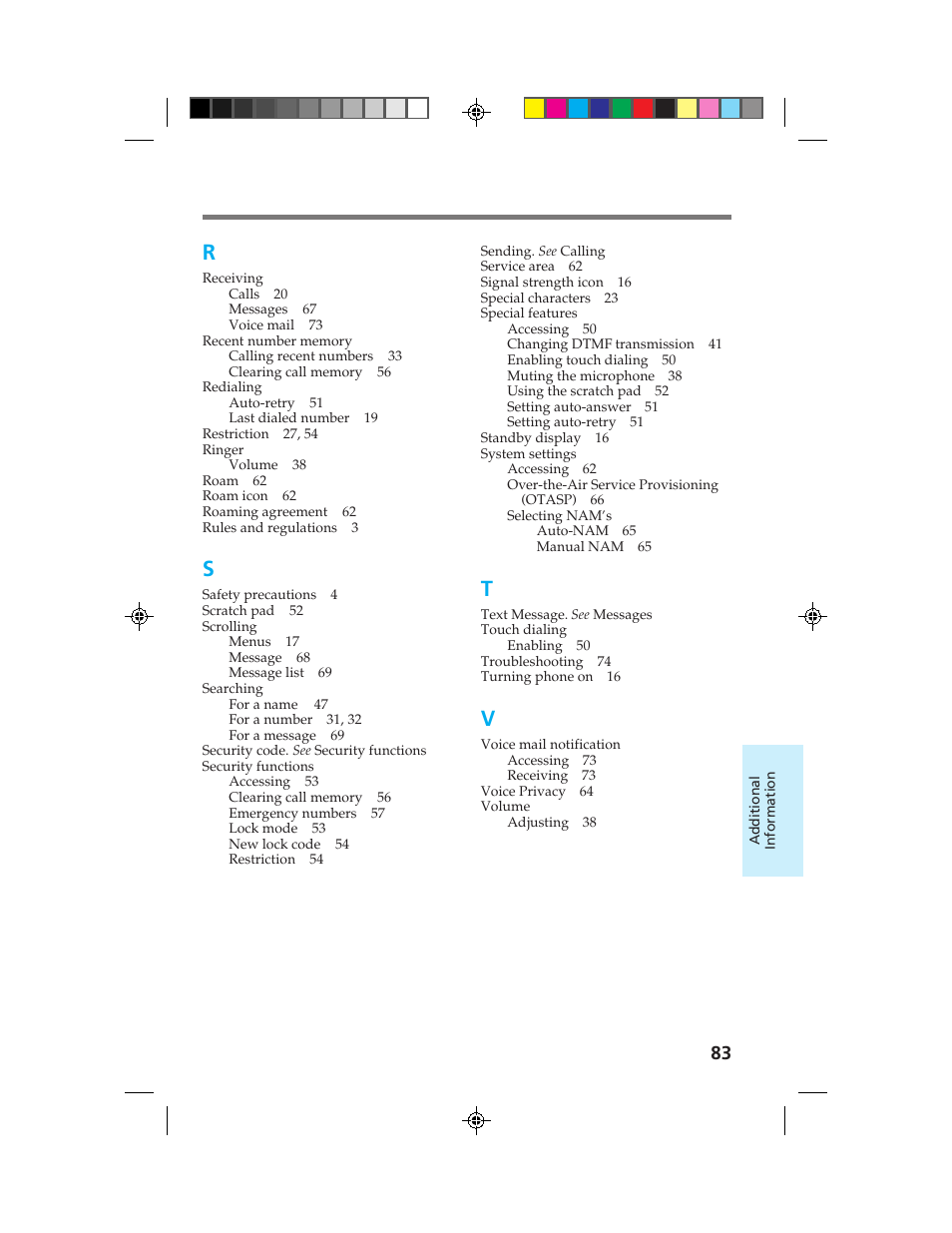 Sony CM-B1200 User Manual | Page 83 / 84