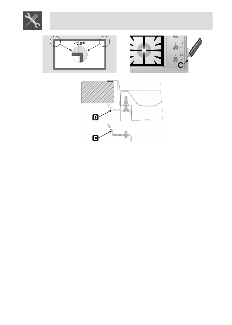 Instructions for the installer | Smeg PGFA95F-1 User Manual | Page 5 / 20