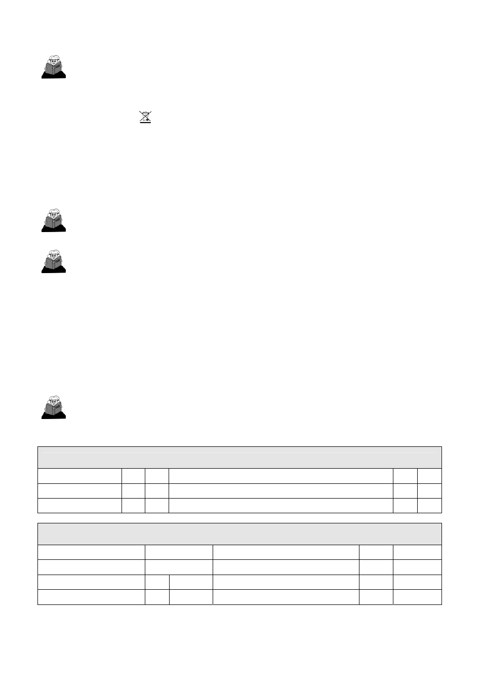 Technical characteristics | Smeg WO-01 User Manual | Page 5 / 23