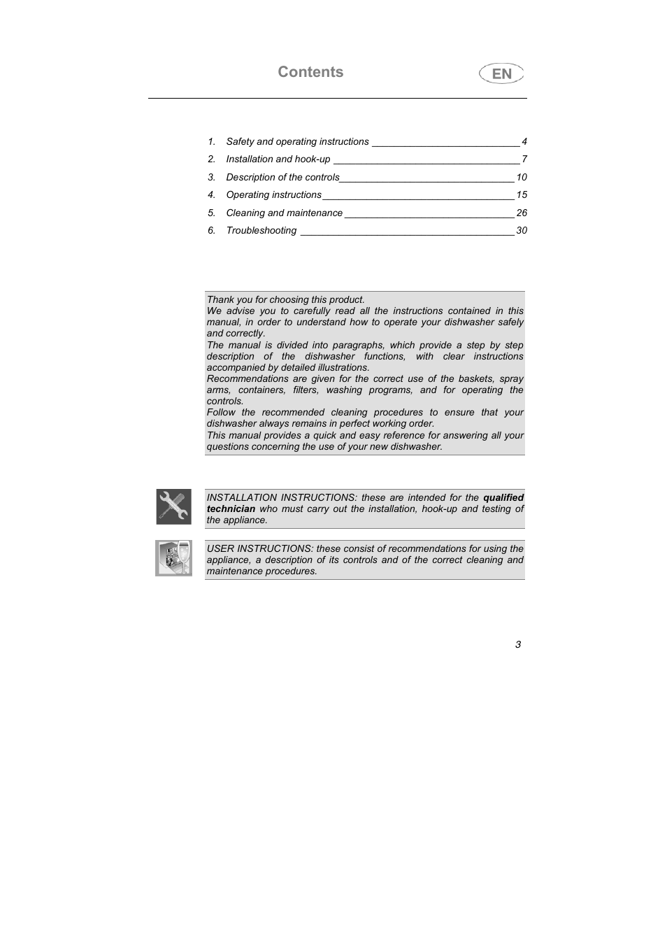 Smeg PLTW640X User Manual | Page 2 / 31