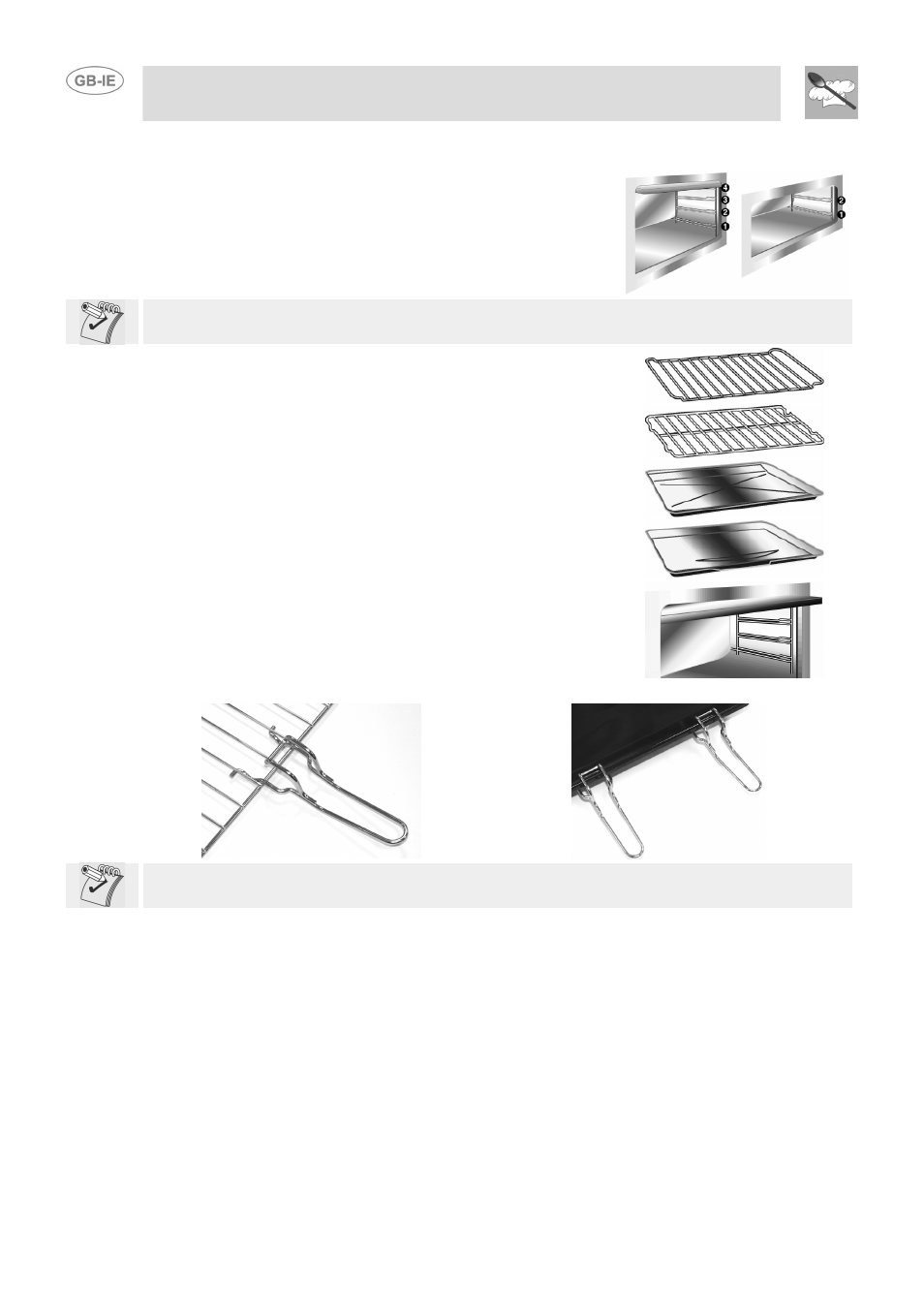 Available accessories, Instructions for the user | Smeg DUCO4SS User Manual | Page 10 / 25
