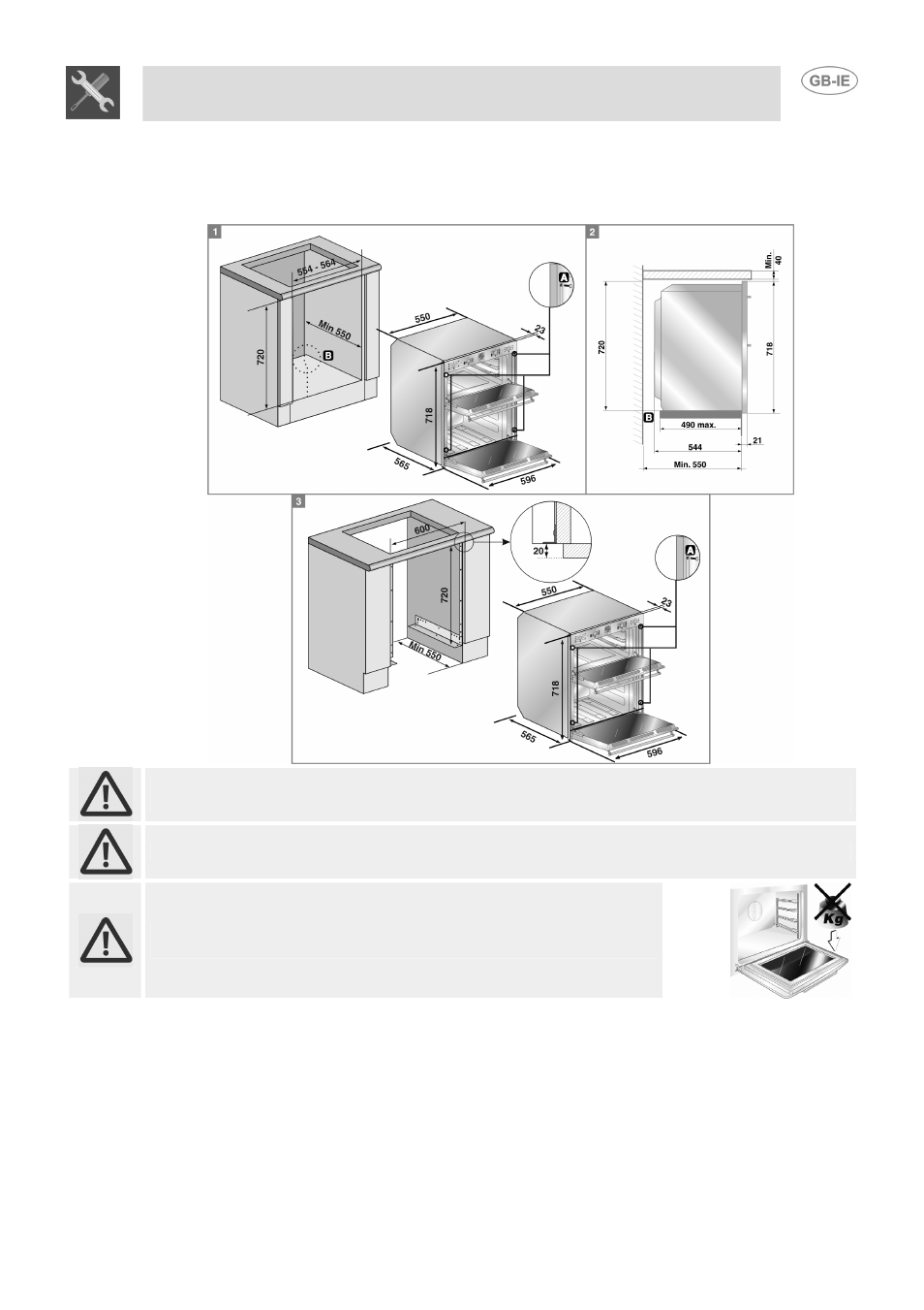 Installing the oven, Instructions for the installer | Smeg DUCO4SS User Manual | Page 25 / 25