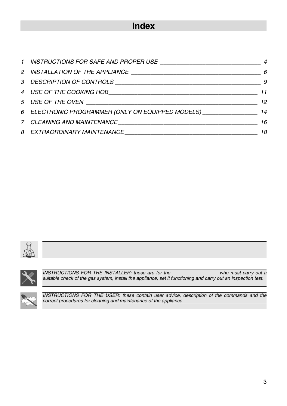 Smeg FS66MFX User Manual | 16 pages