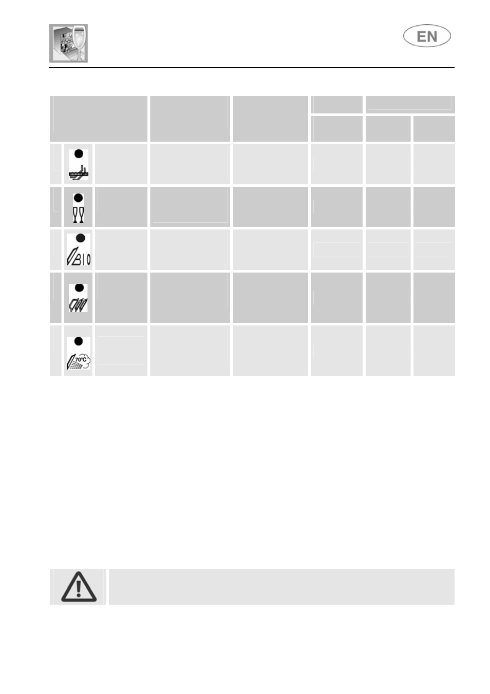 User instructions, Only run the soak program with half loads, See energy label | Smeg ST115S User Manual | Page 12 / 36