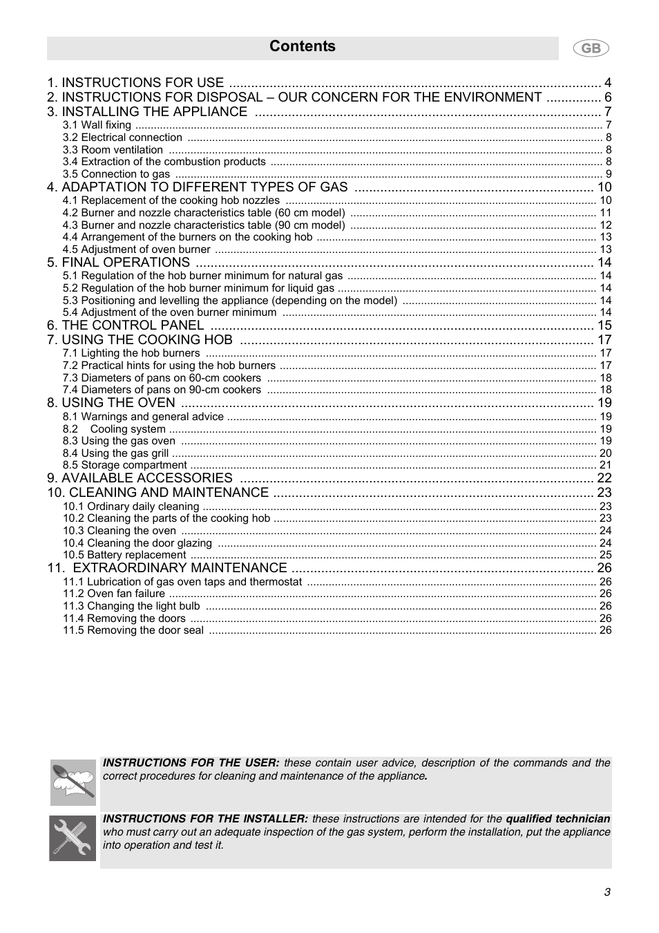 Smeg C9GGSSA User Manual | 24 pages