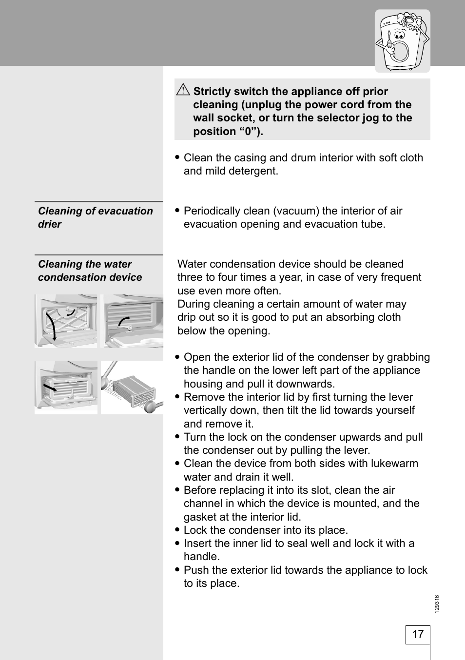 Smeg 129316 User Manual | Page 17 / 23