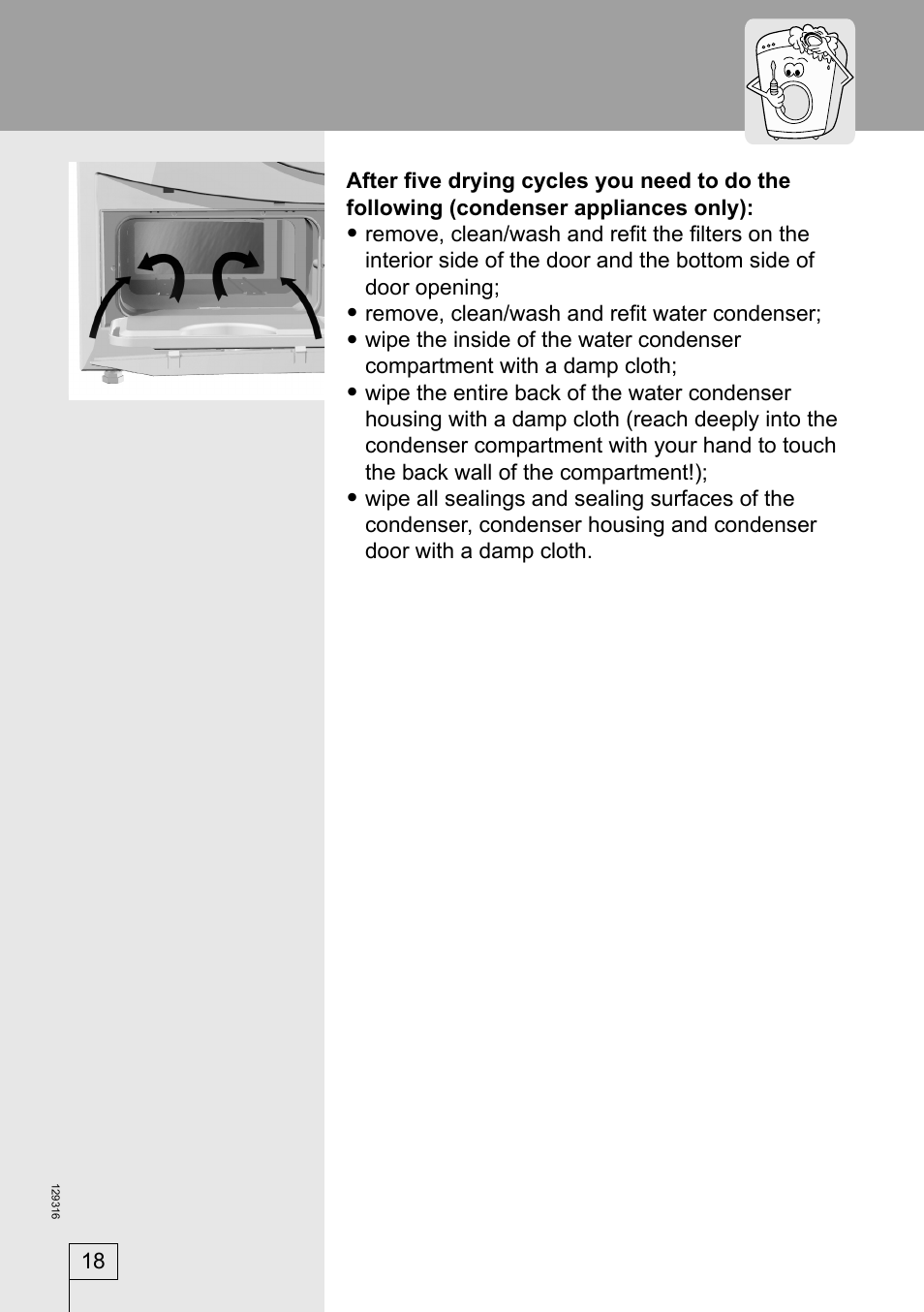 Smeg 129316 User Manual | Page 18 / 23