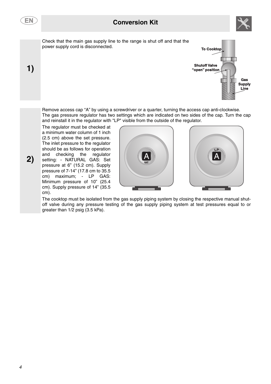 Smeg PU75 User Manual | Page 2 / 7