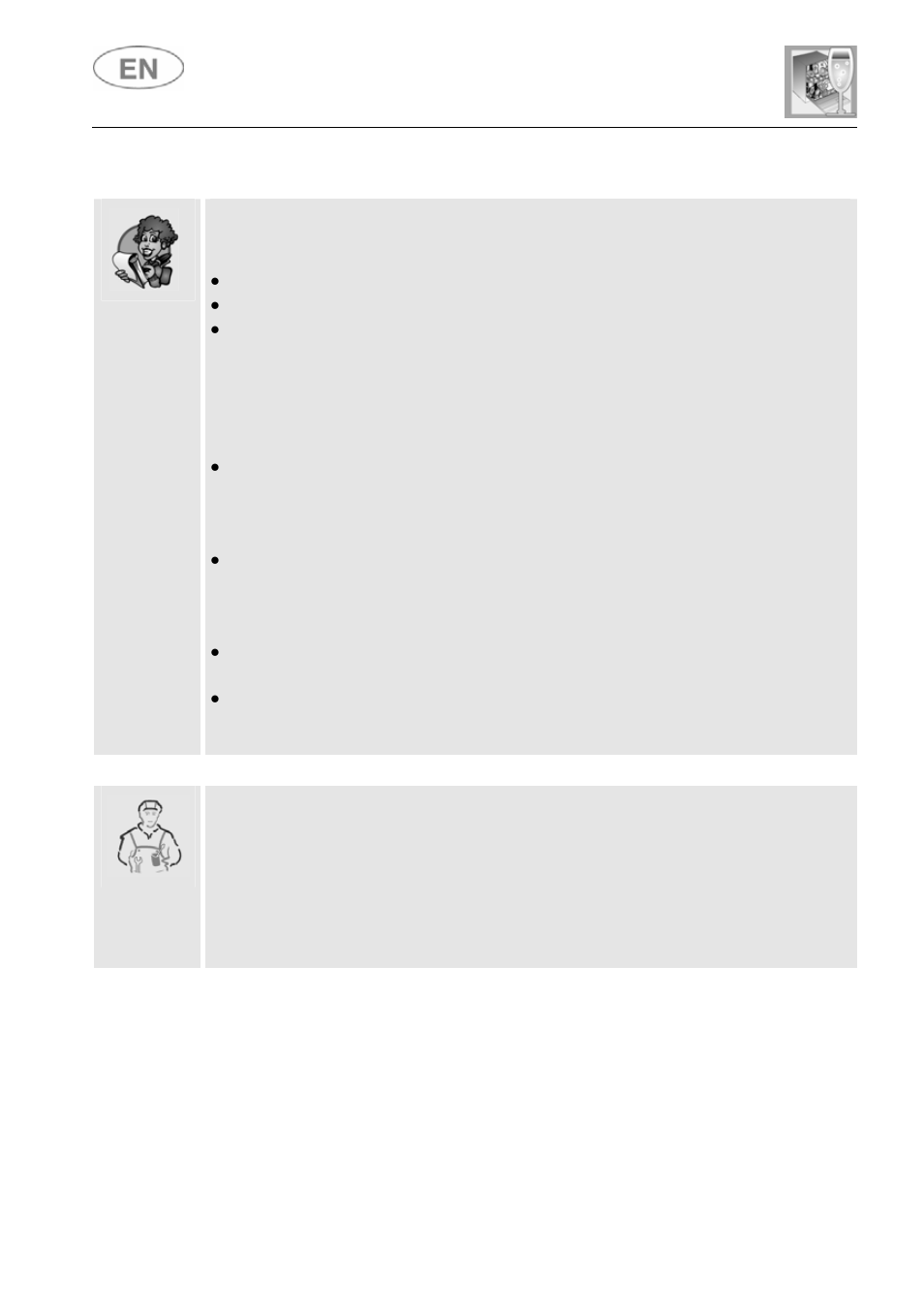 User instructions | Smeg LSA12XPQ User Manual | Page 33 / 37