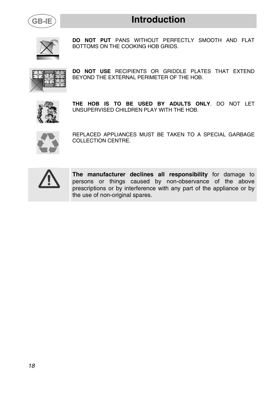 Introduction | Smeg A21A0XXAA User Manual | Page 3 / 13