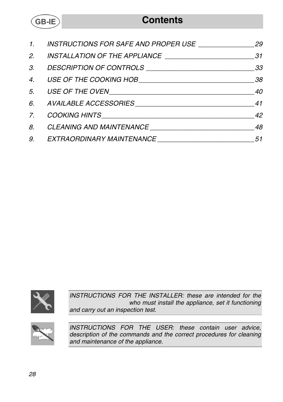Smeg A1C User Manual | 25 pages