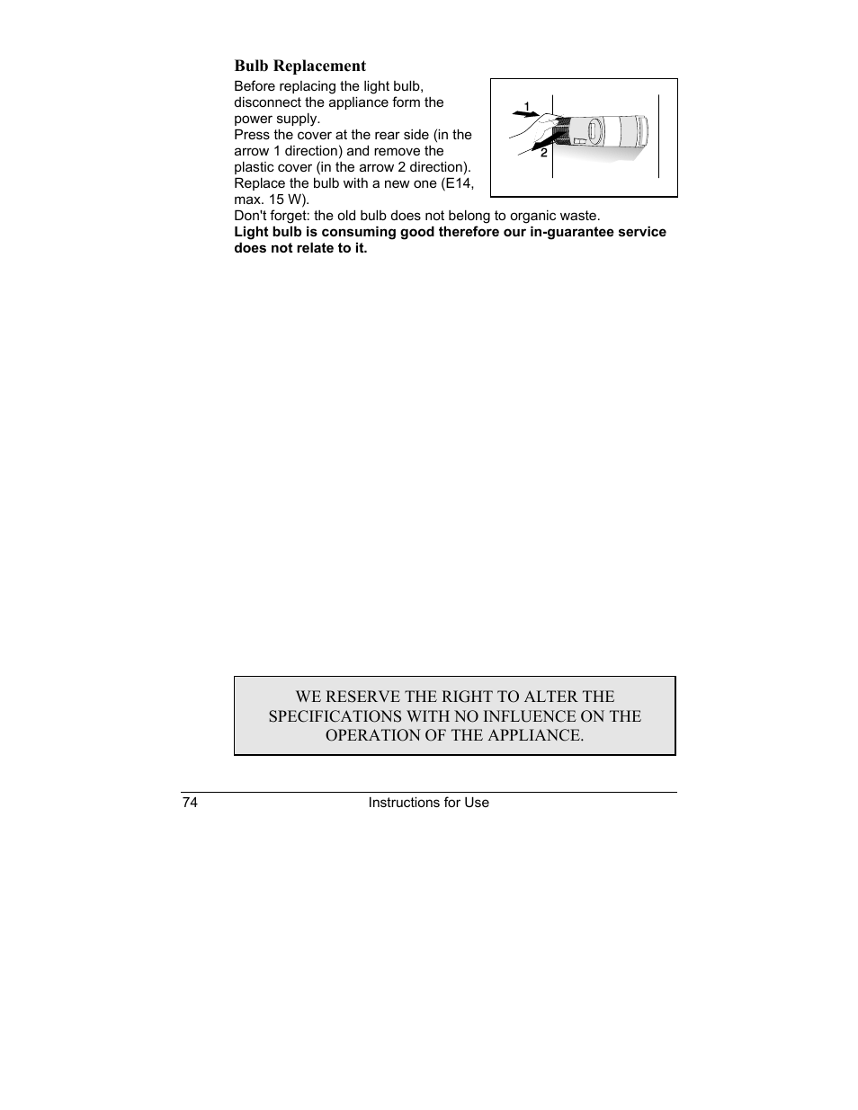 Smeg CR321A User Manual | Page 18 / 24