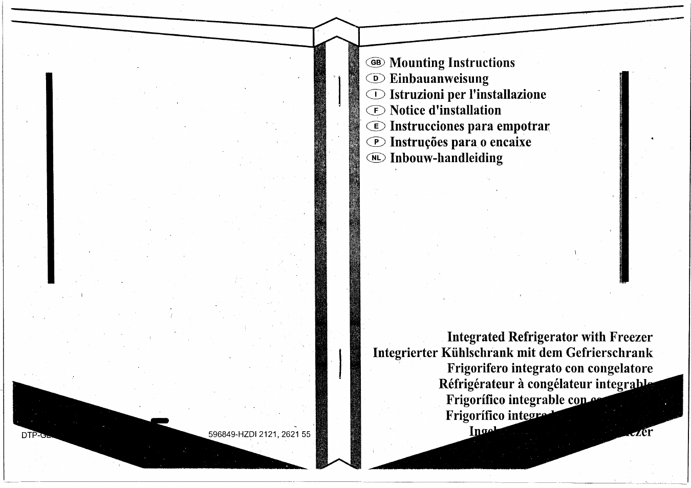 Smeg Integrated with Freezer CR320ASX User Manual | Page 19 / 22