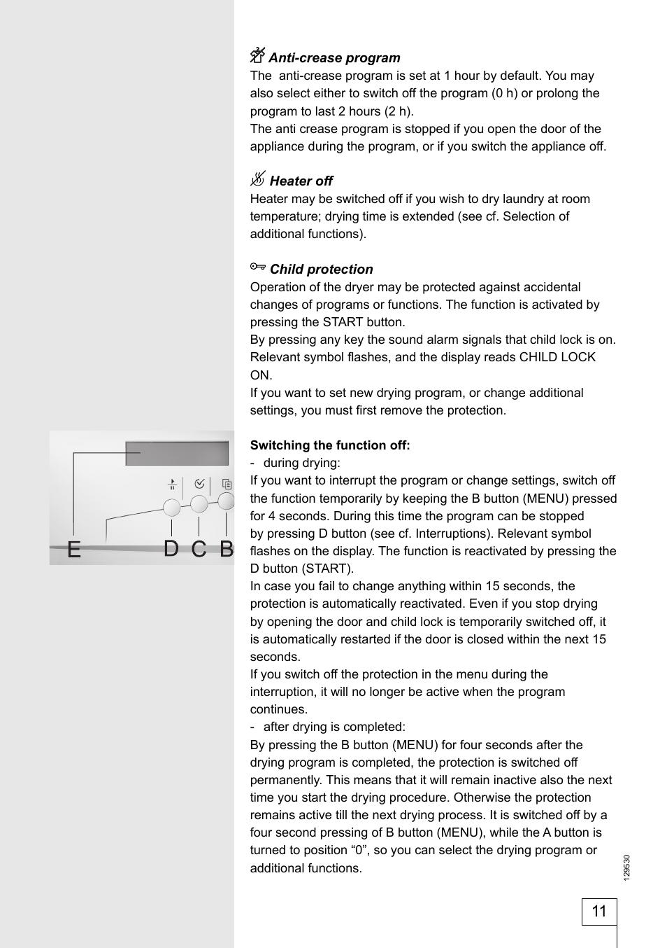 Smeg 129530 User Manual | Page 11 / 24