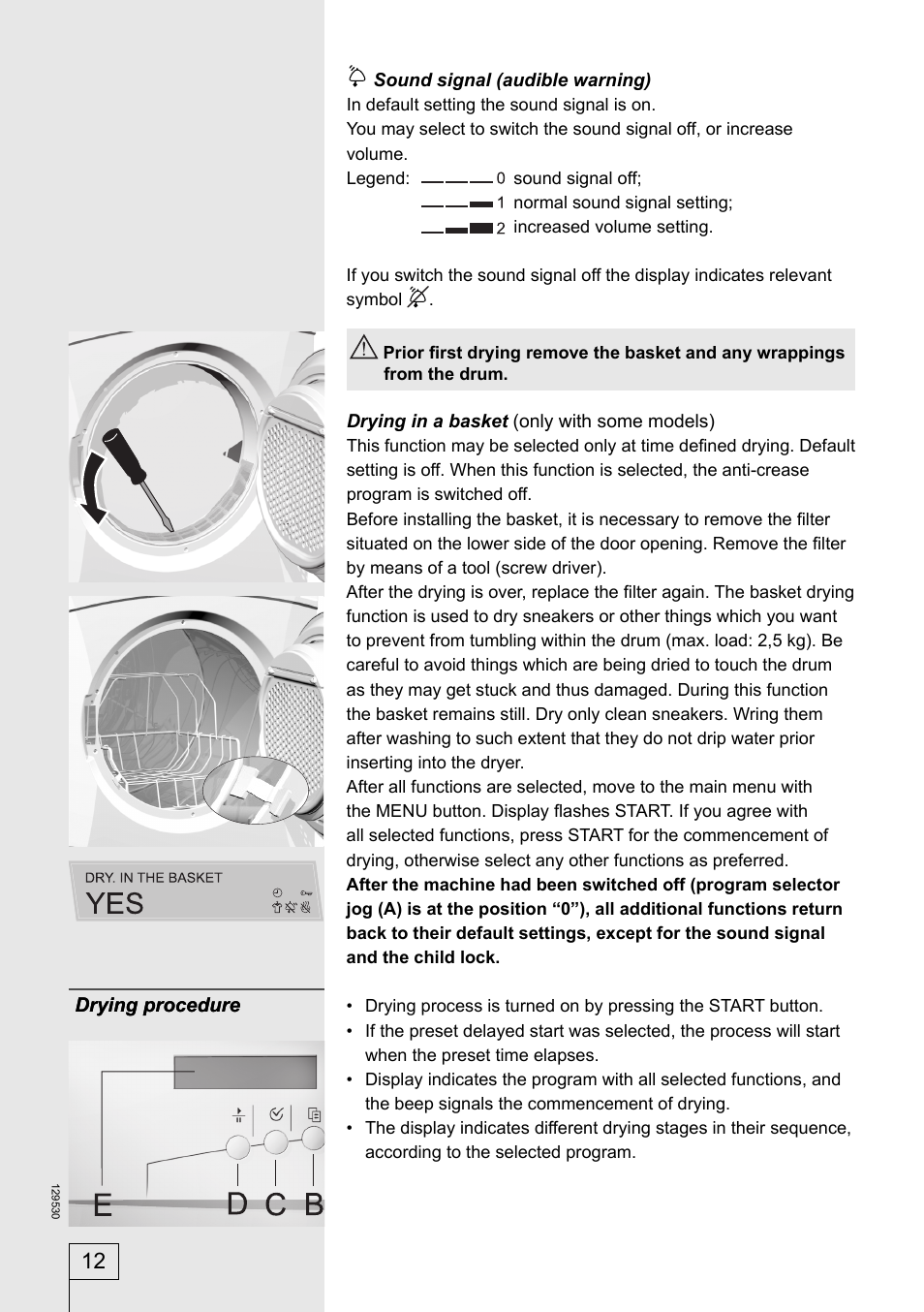 Smeg 129530 User Manual | Page 12 / 24