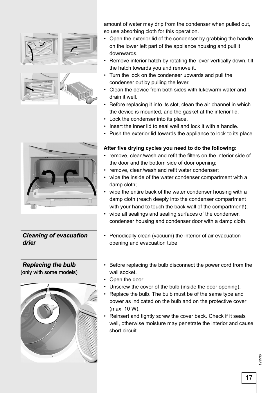 Smeg 129530 User Manual | Page 17 / 24