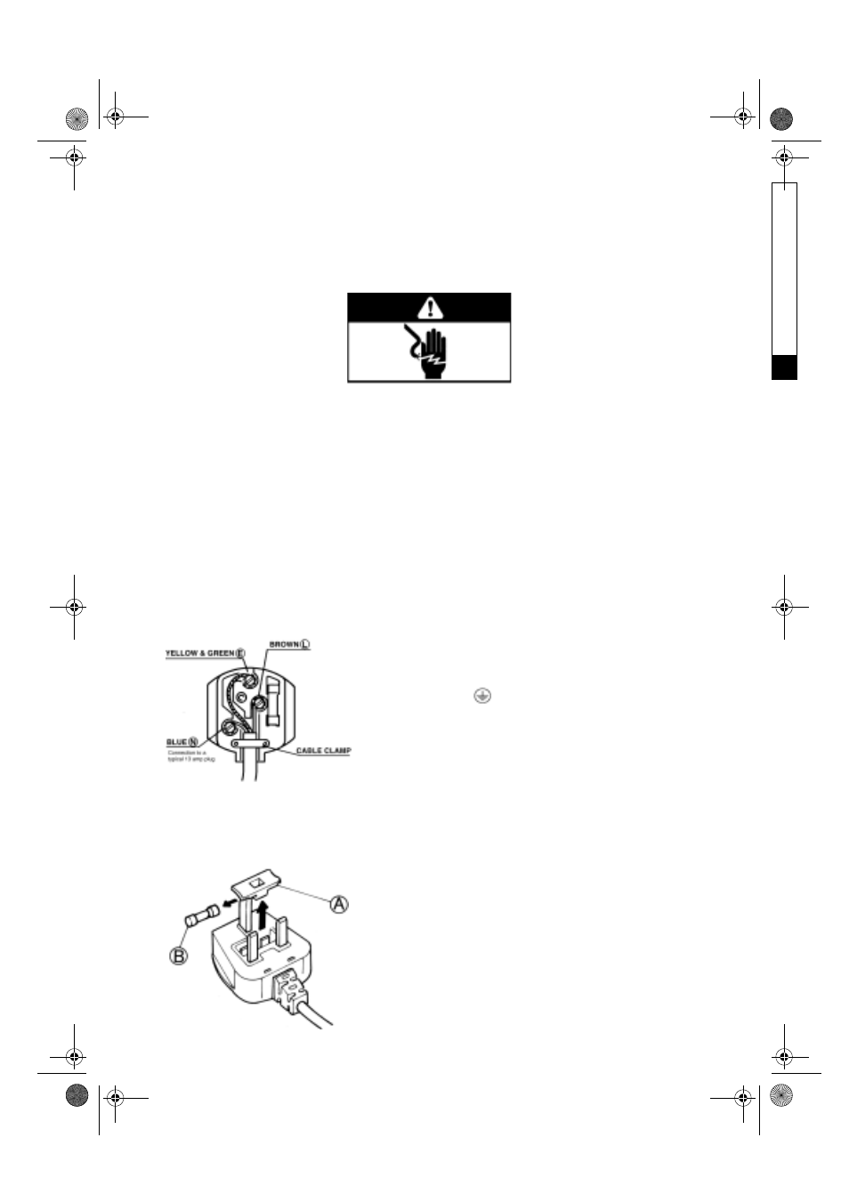 Electrical connection | Smeg TLS12 User Manual | Page 21 / 21