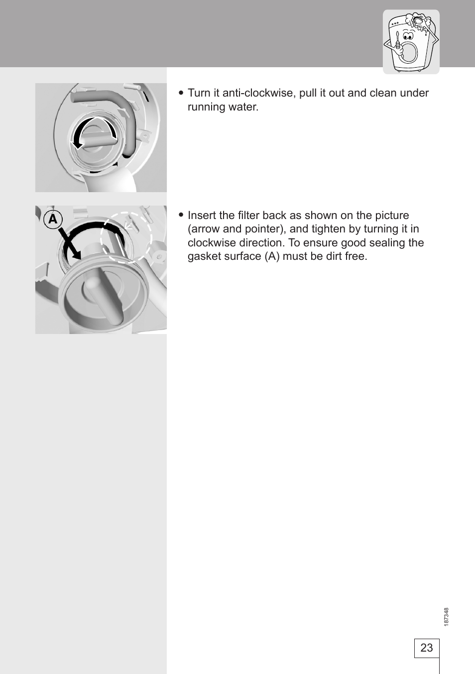Smeg WM62141 User Manual | Page 23 / 29