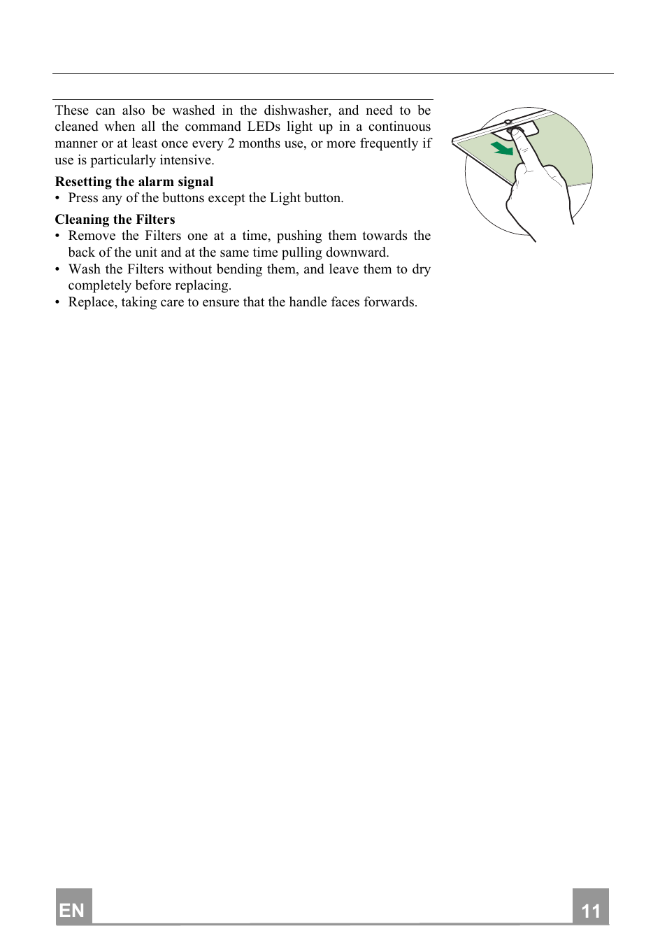 Maintenance, En 1 11 | Smeg KIV90XT User Manual | Page 11 / 12