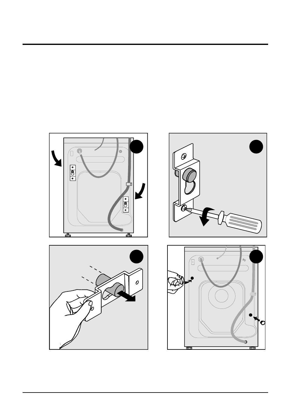 Removing the transport brackets | Smeg SLB510.1 User Manual | Page 4 / 23