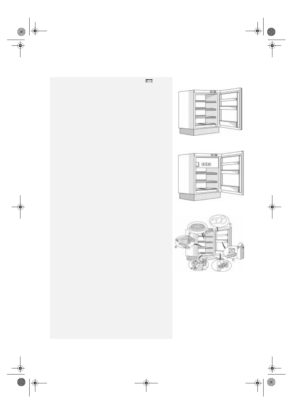 How to operate the refrigerator compartment | Smeg FR132A1 User Manual | Page 4 / 31