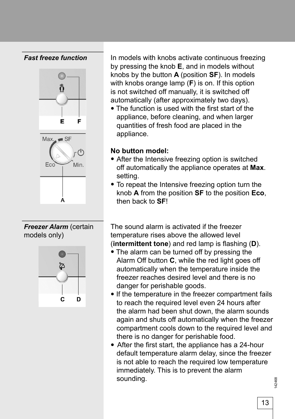Smeg 142468 User Manual | Page 13 / 31