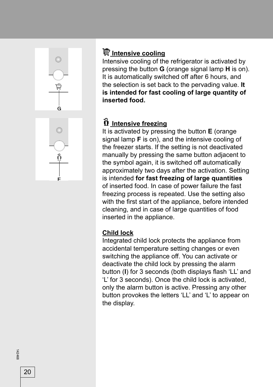 Smeg 142468 User Manual | Page 20 / 31