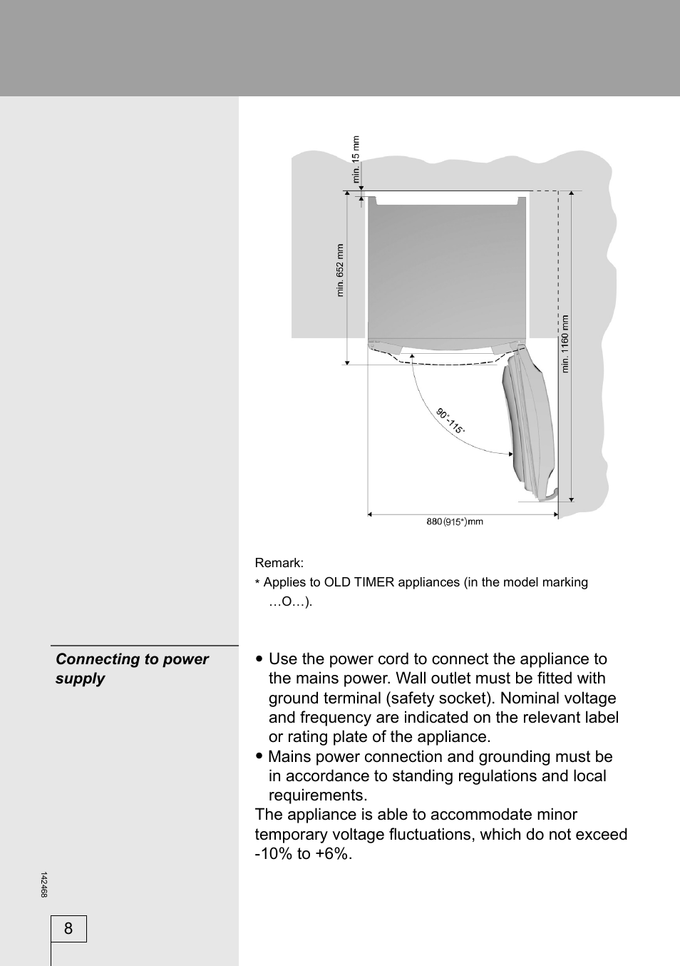 Smeg 142468 User Manual | Page 8 / 31