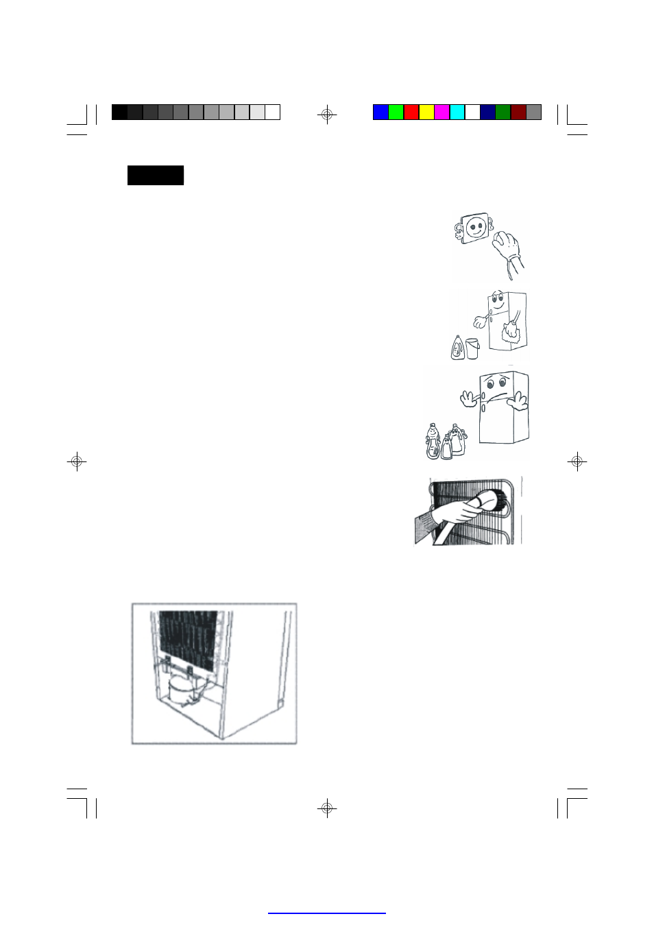 Part- 5. cleaning and maintenance | Smeg FD35SNF User Manual | Page 9 / 12